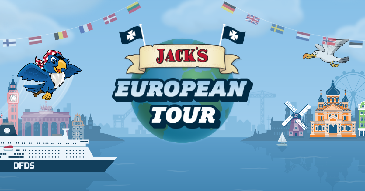 DFDS Jack’s European Tour
