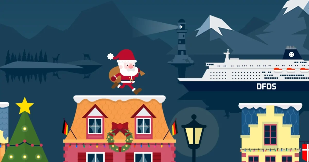 DFDS Ferry Christmas Branded Game