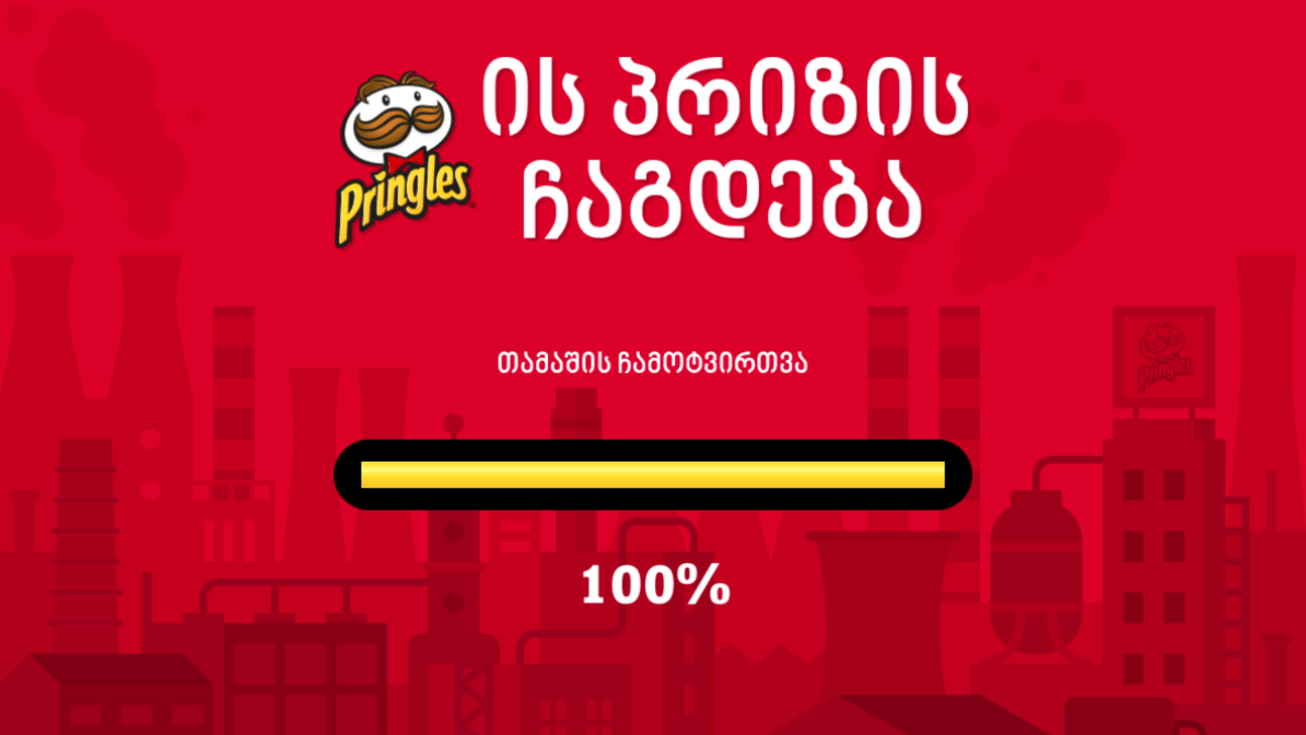 Pringles Prize Drop Game Loading Screen