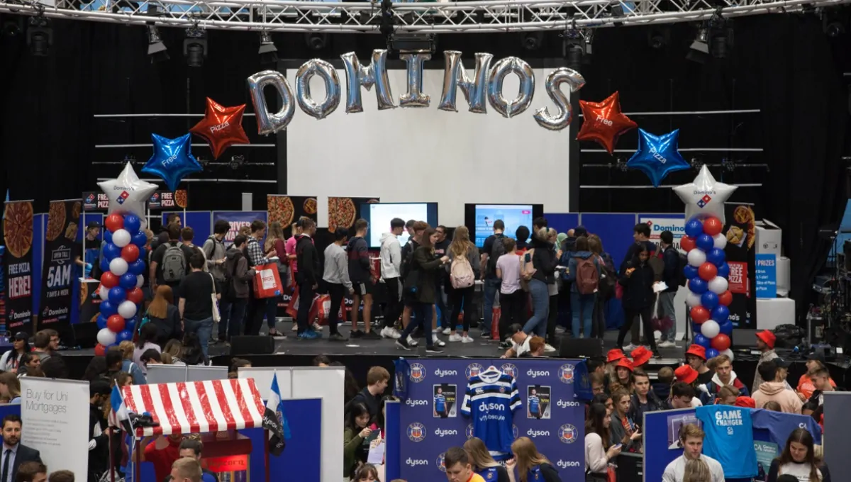 Domino's Trade Show Stand