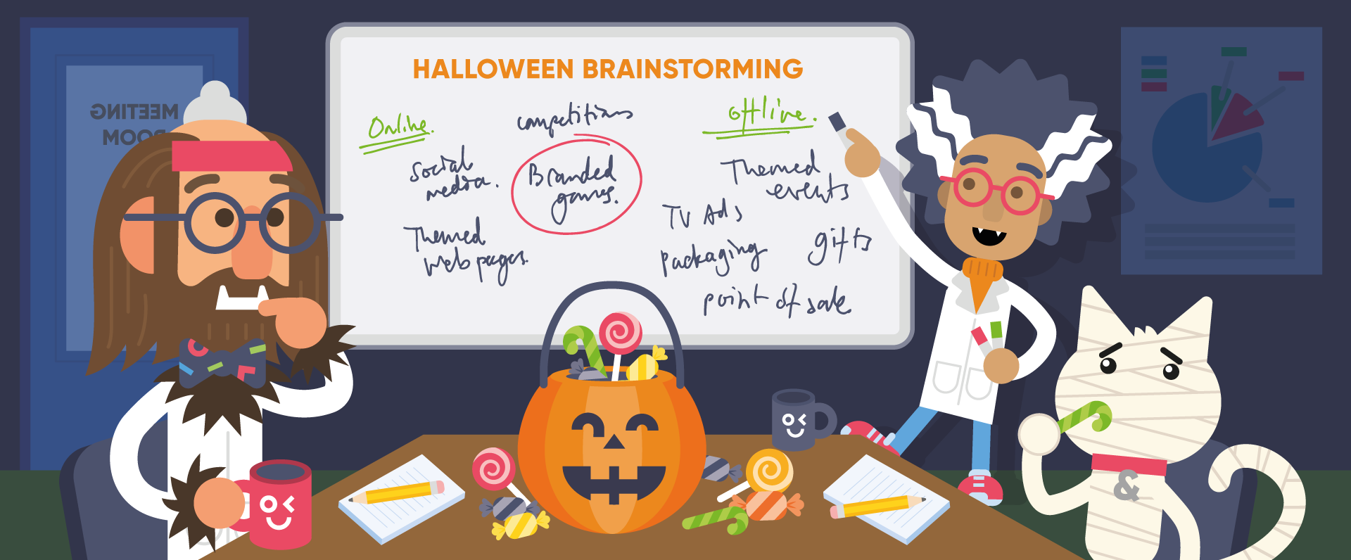 Marketing Ideas for Halloween Blog Header