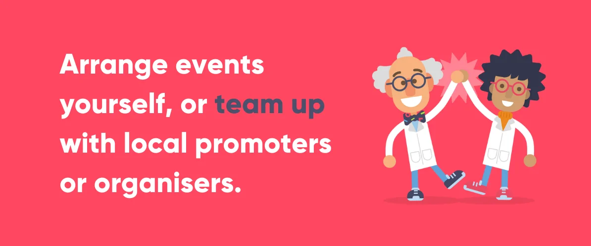 Advice on using events as a bar promotion idea