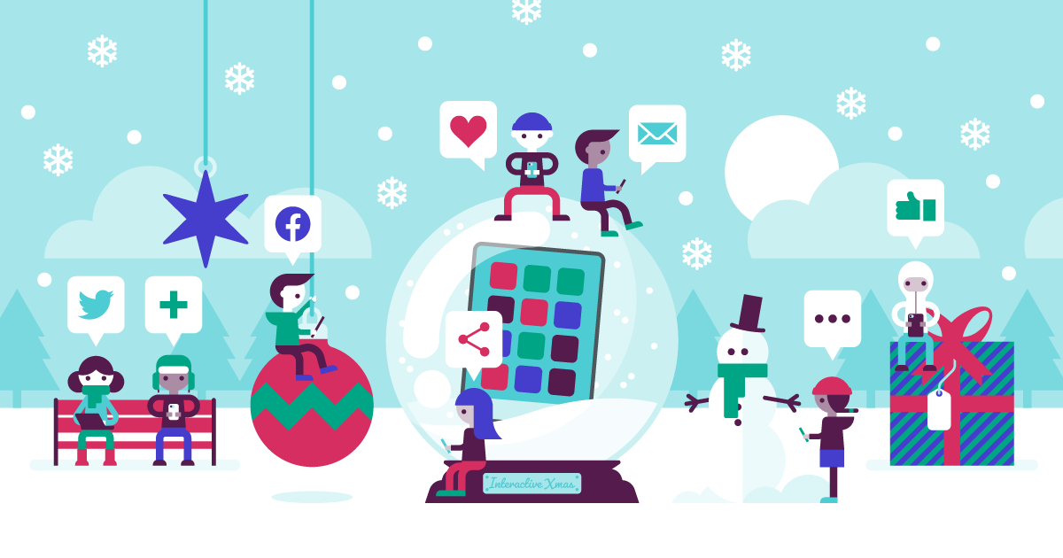 Christmas Interactive Posts: 7 Ideas and Examples