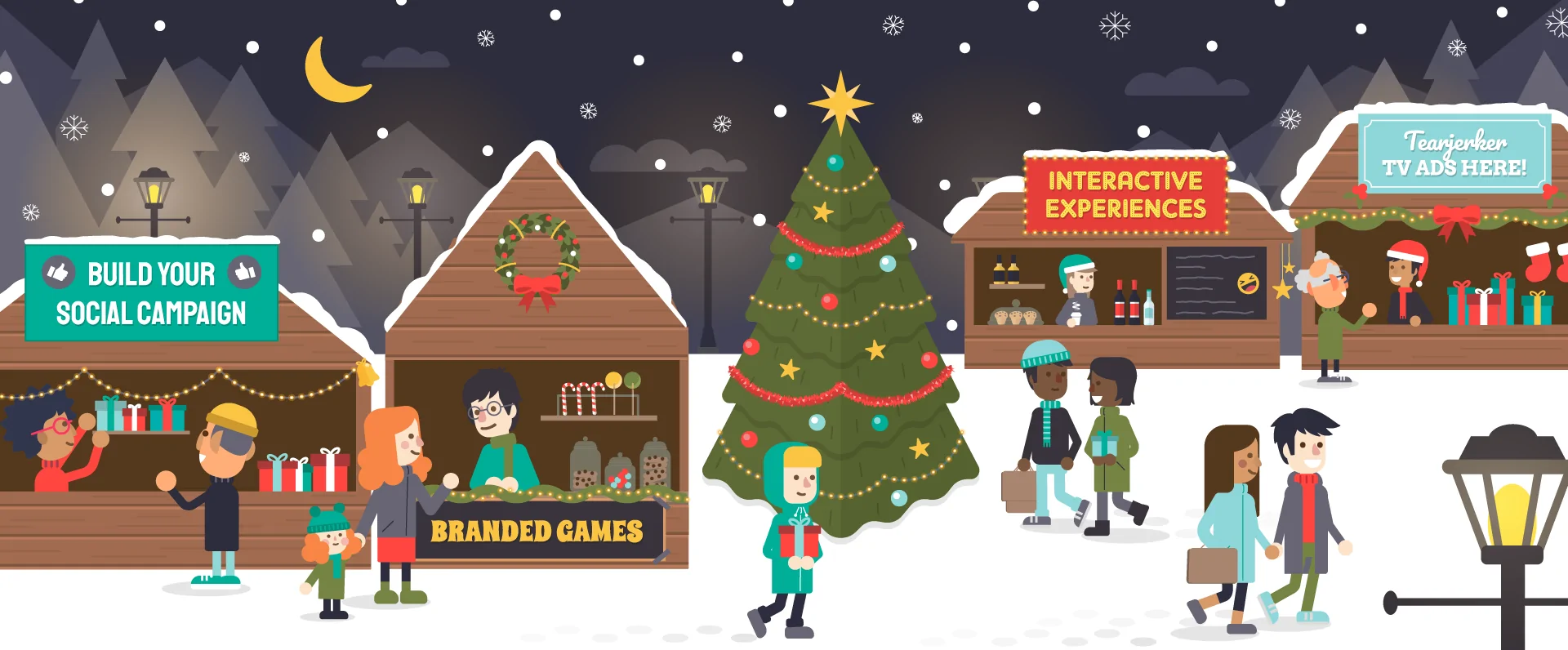 Christmas Advertising Campaigns and Marketing Examples Blog Header