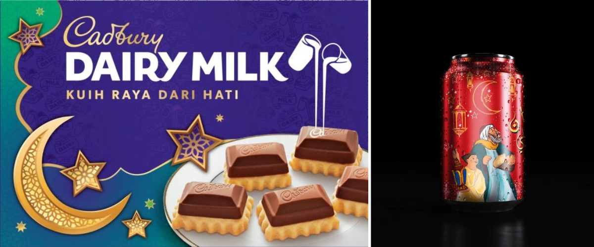 Ramadan Marketing Examples – Cadbury and Coca Cola Packaging
