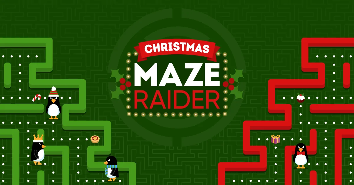 Christmas Maze Raider Cover Image