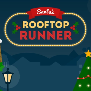 Santa's Rooftop Runner Branded Game Feature