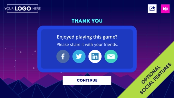 Data Booster Tech-Themed Game Social Share