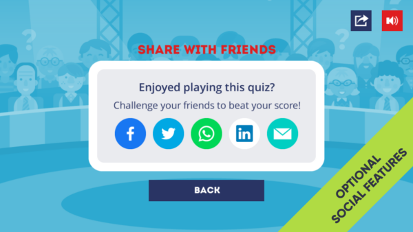 Get Quizzy Game Social Share