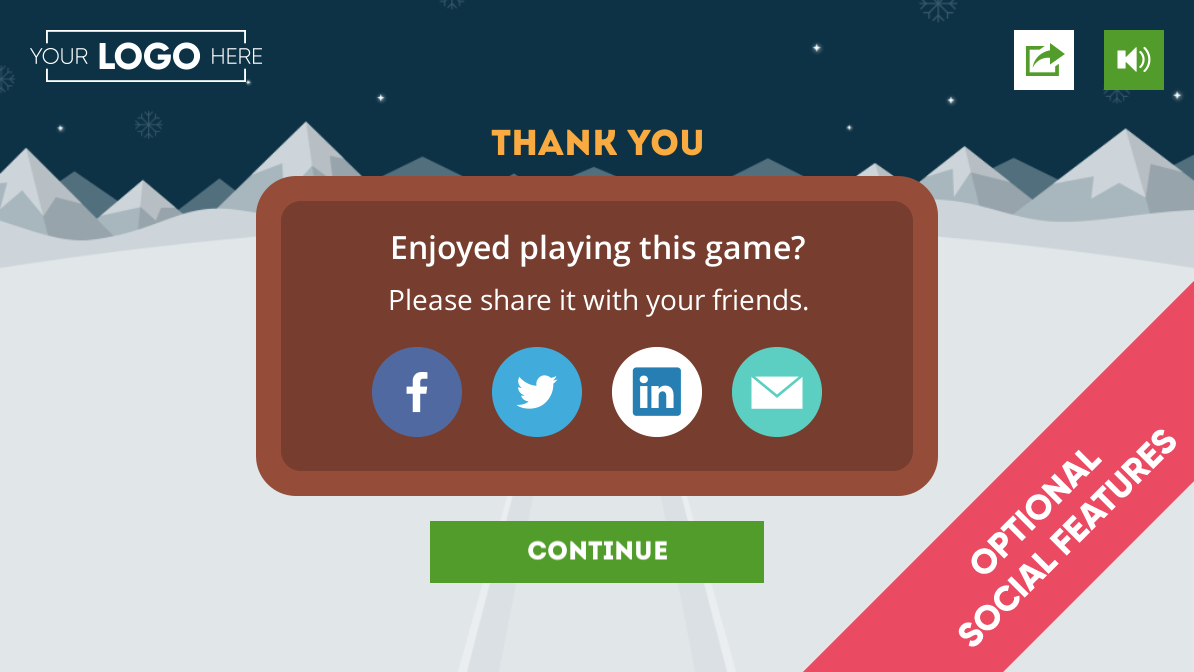 Hoppy Christmas Game Social Share