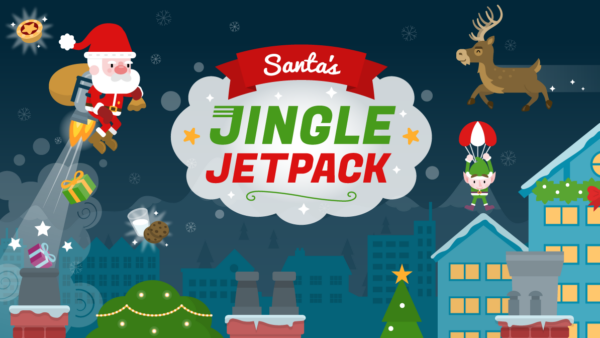 Jingle Jetpack Christmas Flyer Game Cover