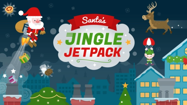 Jingle Jetpack Christmas Flyer Game Cover