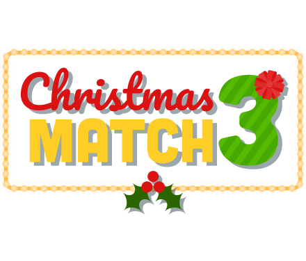 Christmas Match-3 Game Logo