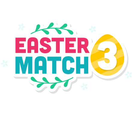 Easter Match-3 Game Logo