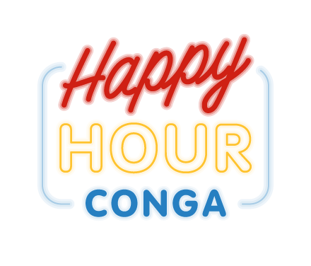Happy Hour Conga Game Logo
