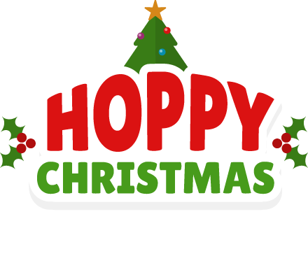 Hoppy Christmas Game Logo