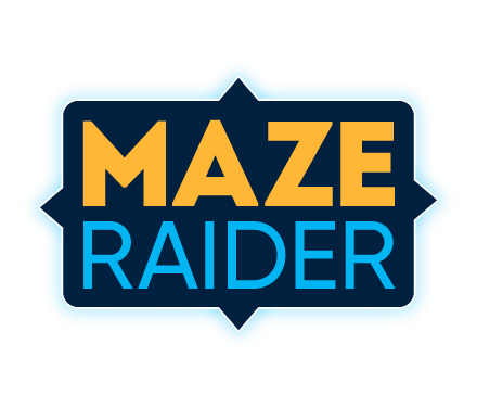 Maze Raider Game Logo