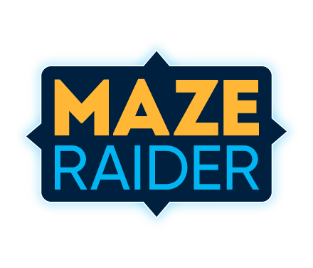 Maze Raider Game Logo