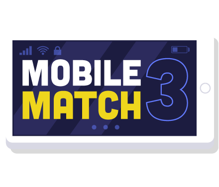 Mobile Match-3 Game Logo