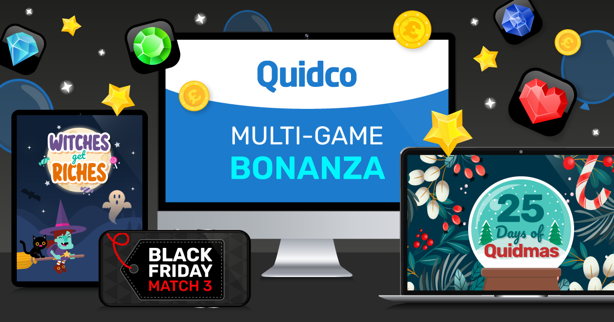 Quidco Q4 Multi-Game Bonanza