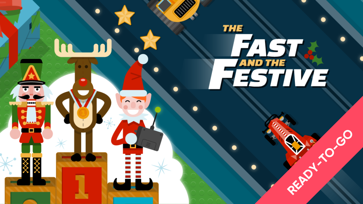 Online Christmas Racing Game Cover Image