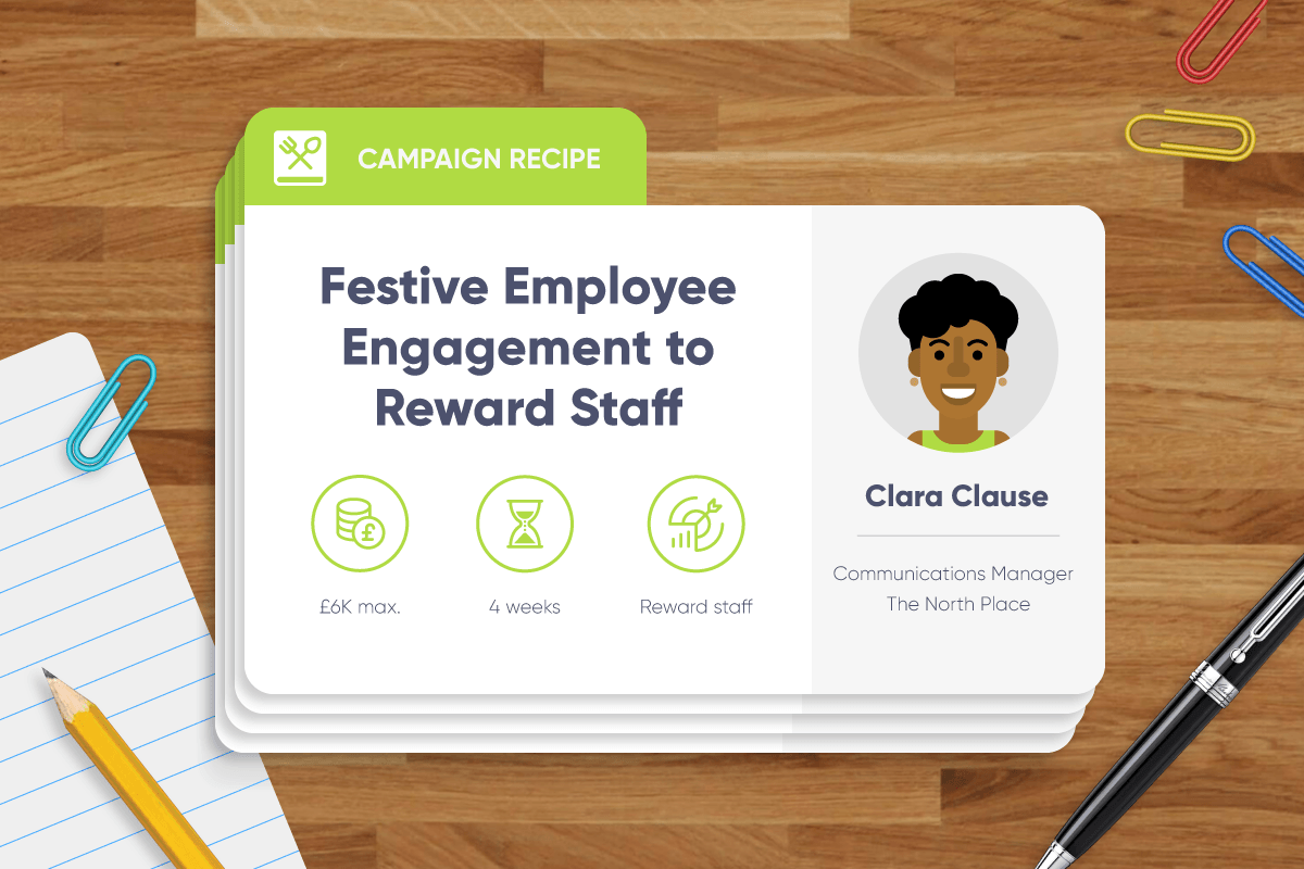 Festive Employee Engagement Campaign Recipe Feature