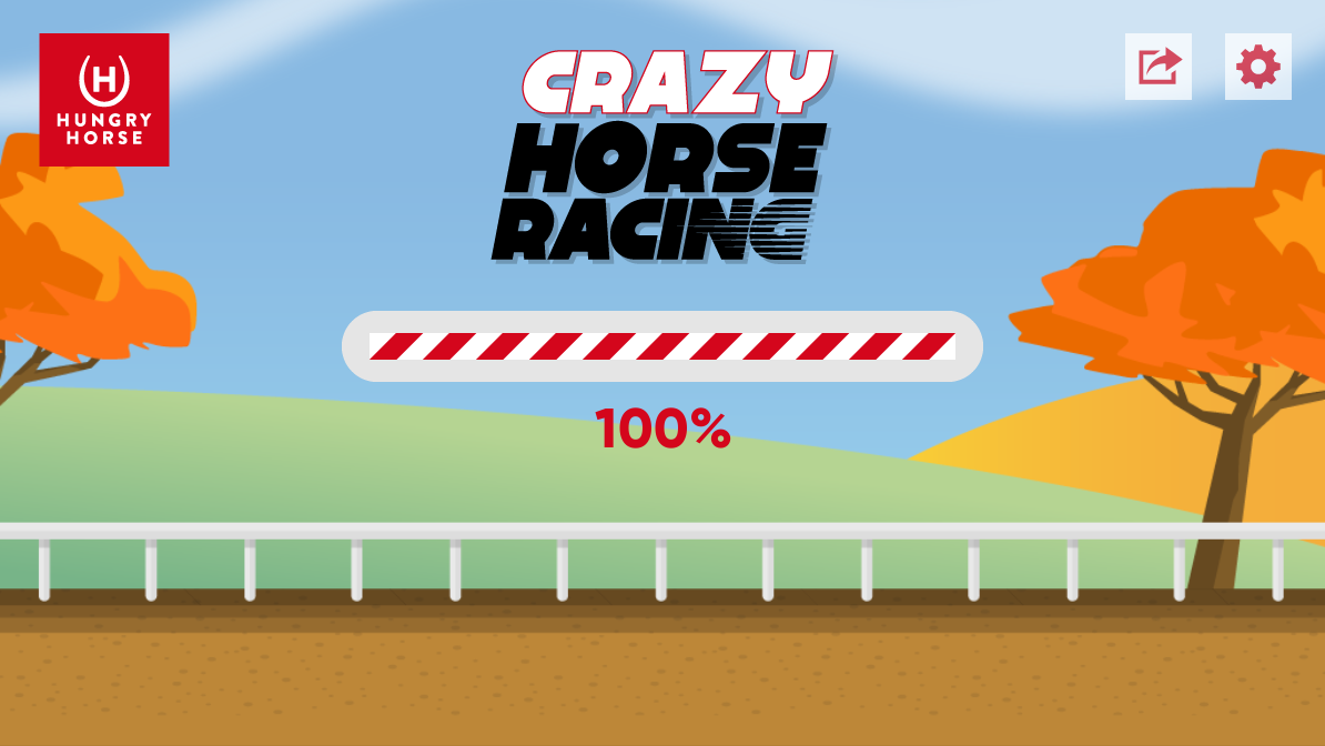 Hungry Horse Racer 2022 Game Loading Screen