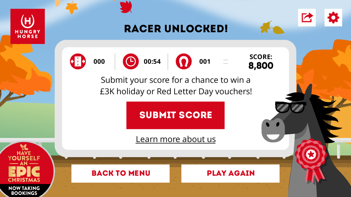 Hungry Horse Racer 2022 Game Racer Unlocked