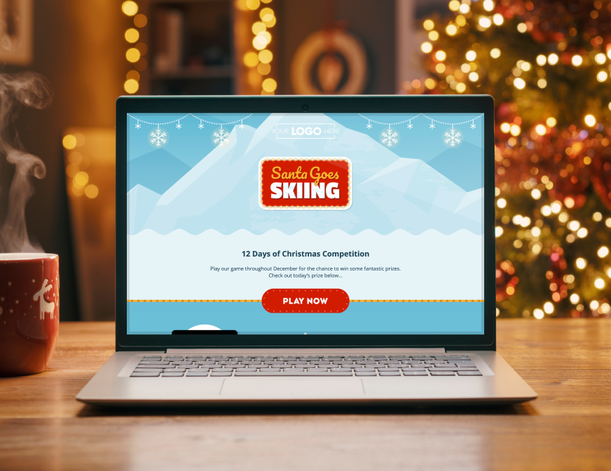 Countdown Calendar Campaign for our Santa Goes Skiing game