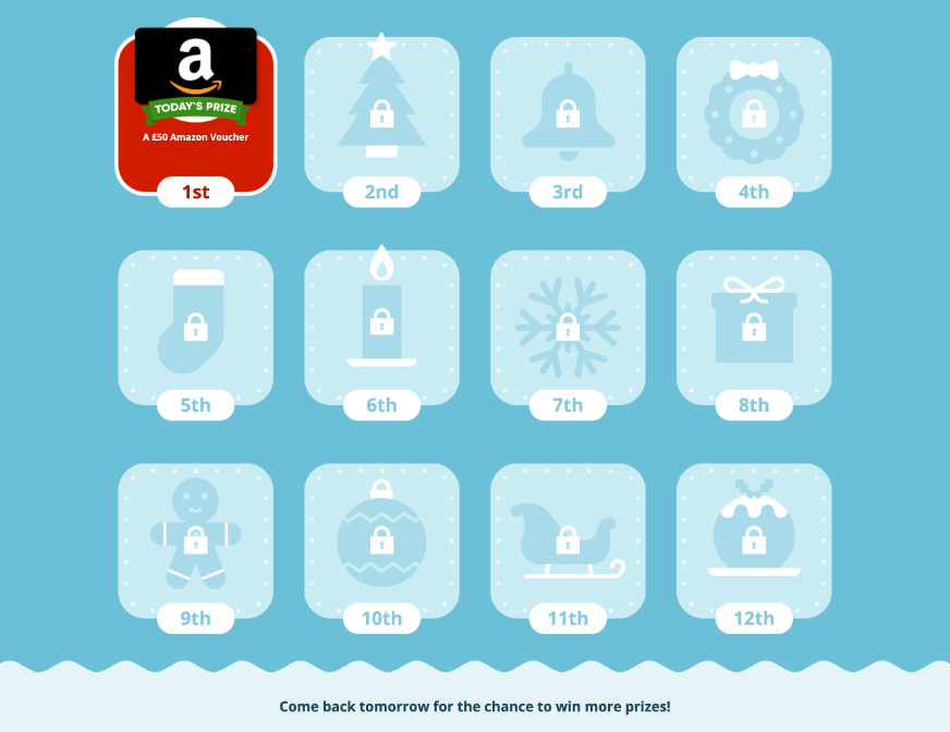 Daily Prizes Behind Each Door