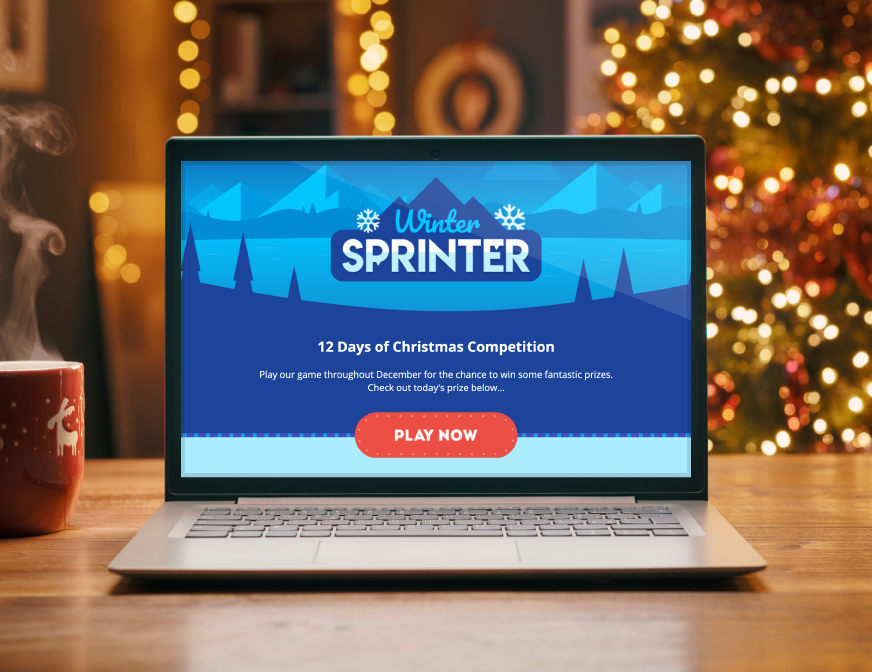 Countdown Calendar Campaign for our Winter Sprinter game