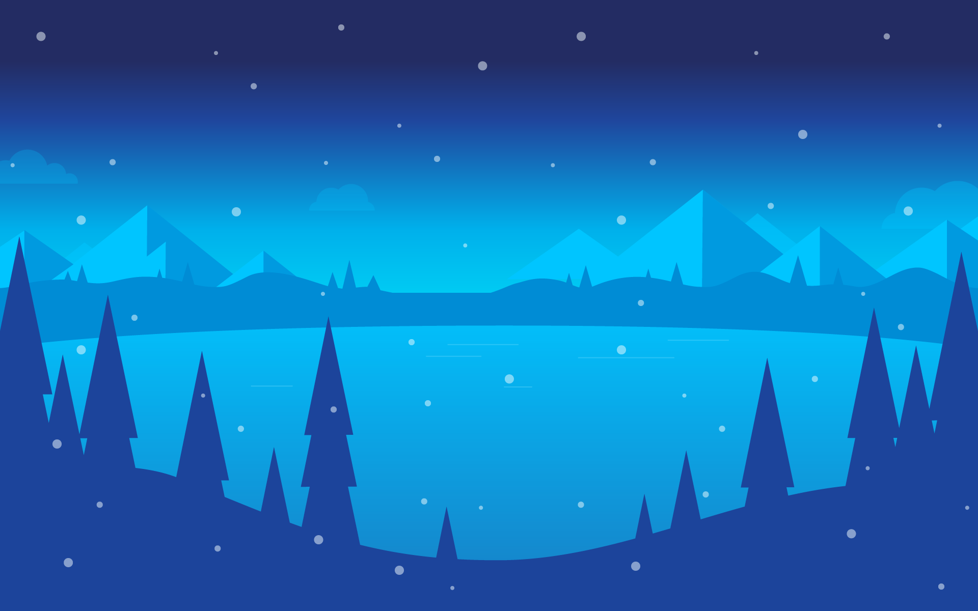 Winter Sprinter game background