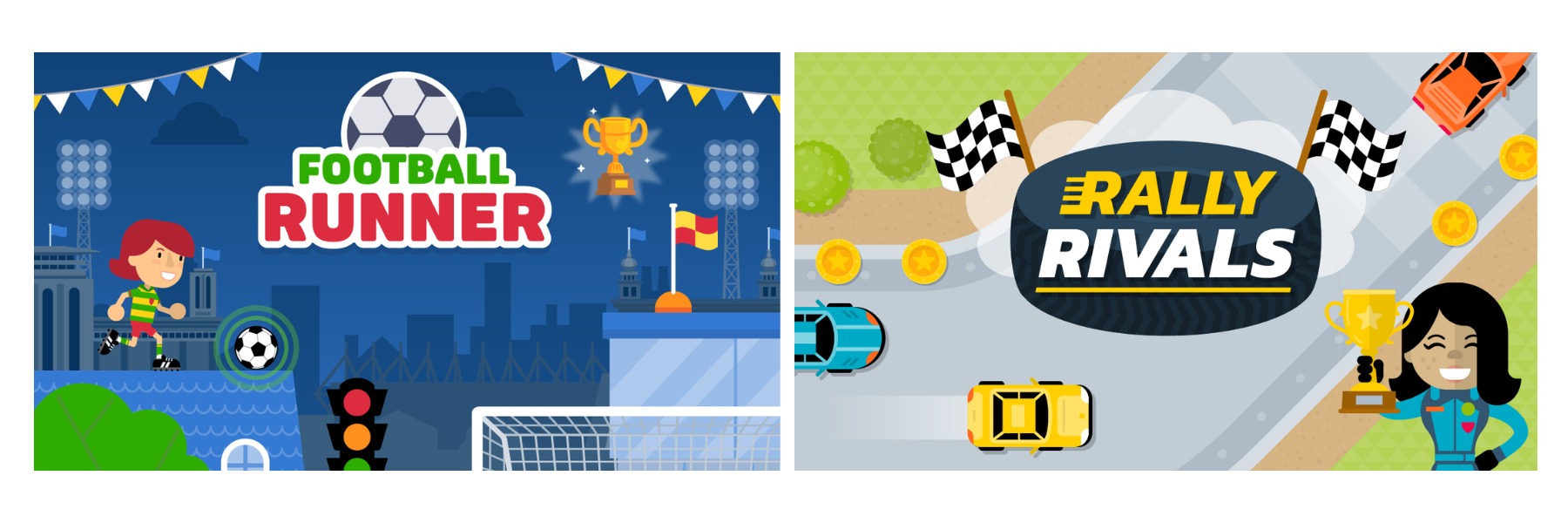 Sport-themed ready-to-go games