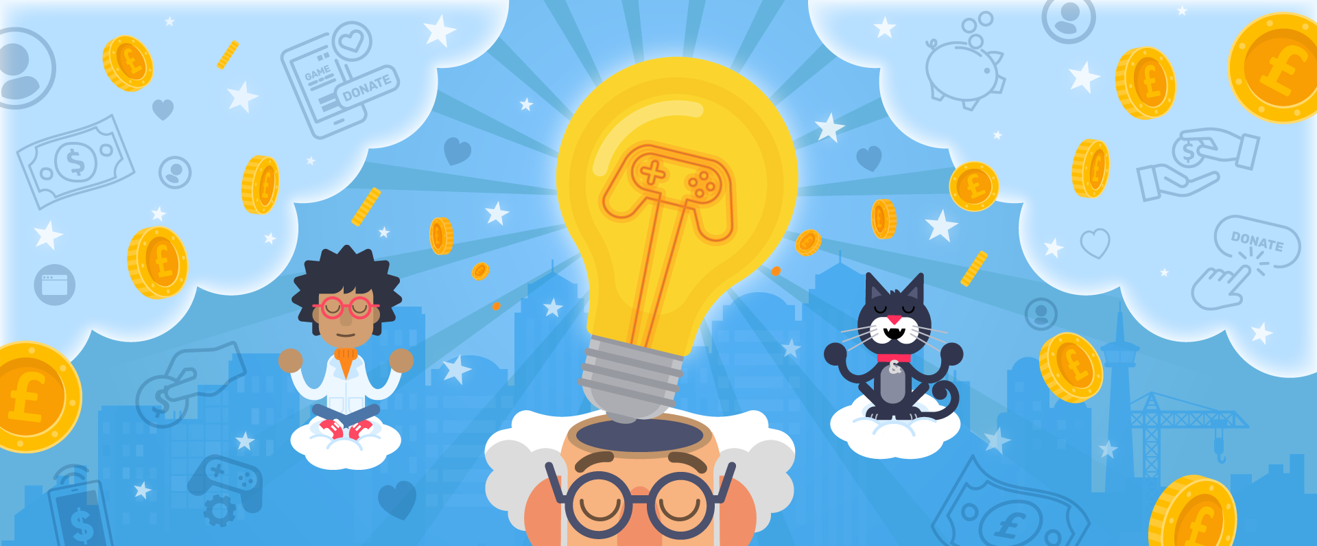 Office Fundraising Ideas for Charity Header