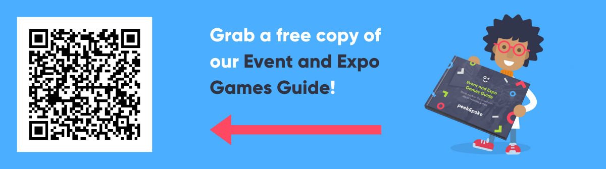 QR Code Example – Link to Event and Expo Games Guide