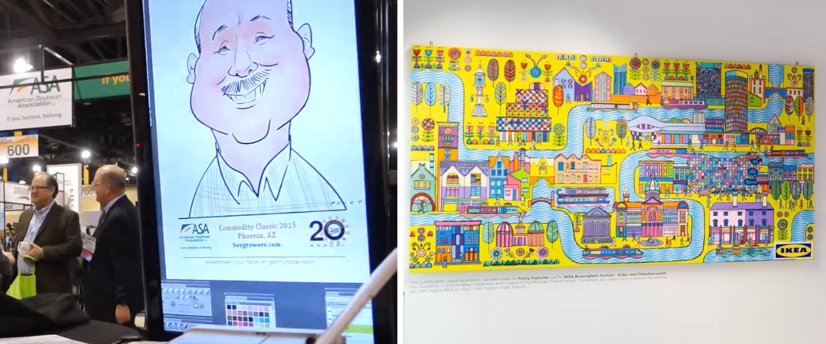 Examples of Using Art to Engage Conference Attendees