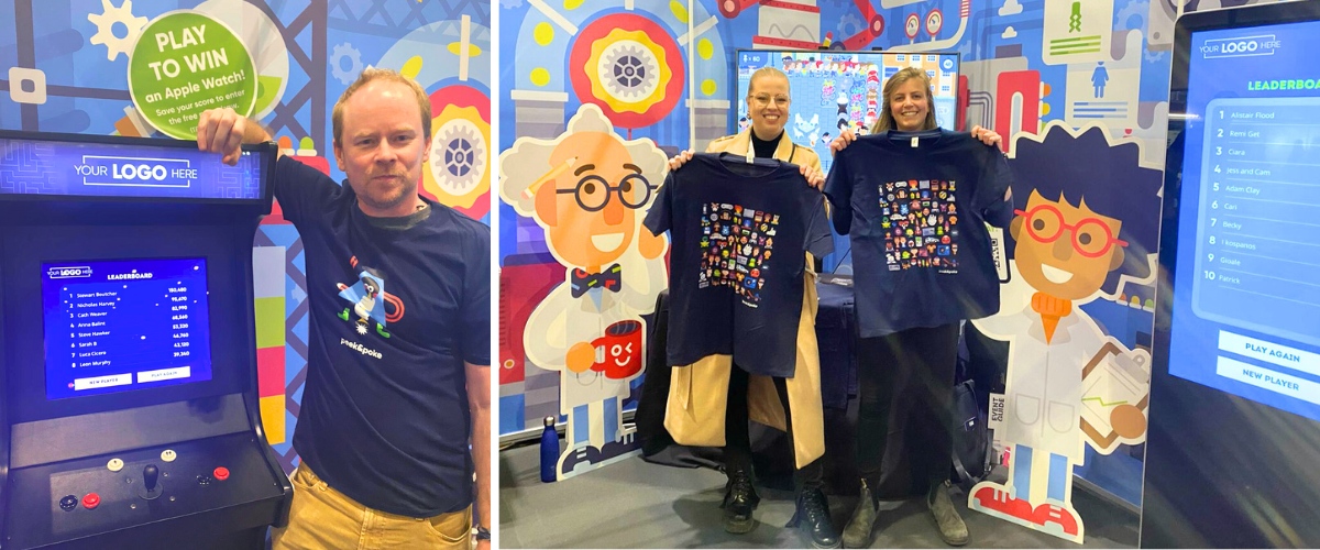 Trade Show Swag Items for Events – Apple Watch and Branded T-Shirts