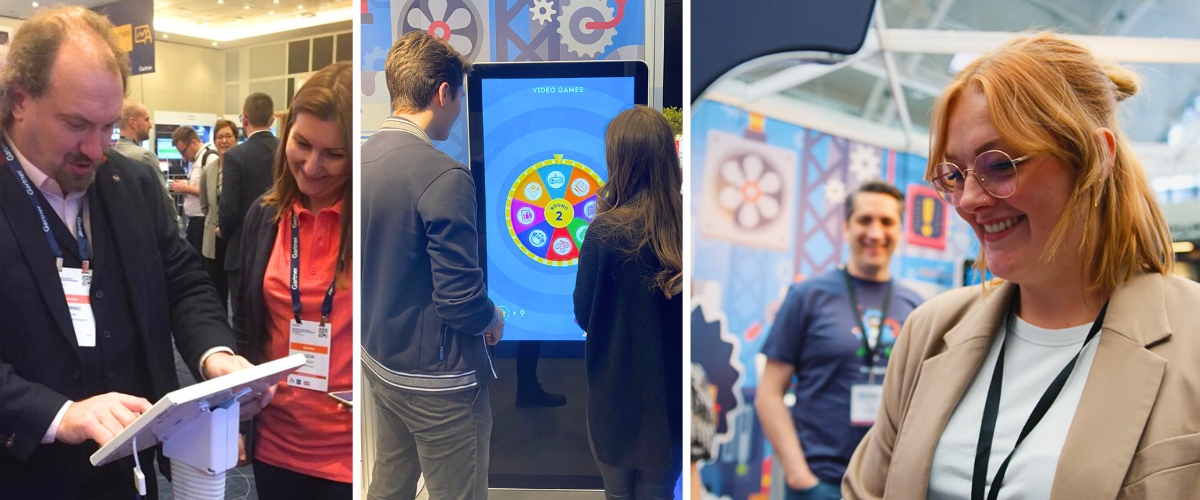 Interactive Games as Cool Conference Swag Trend