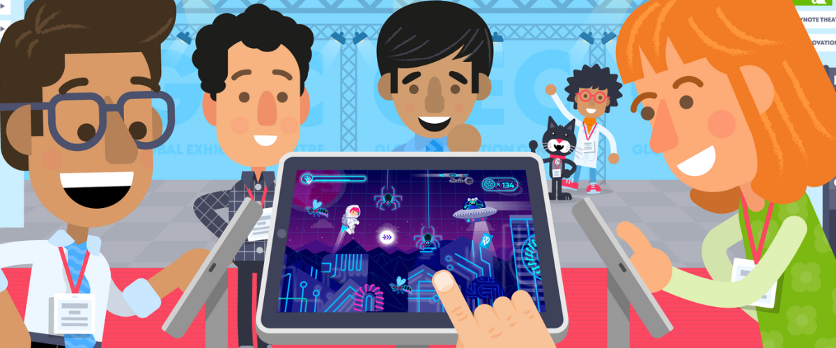 Interactive Exhibition Display to Attract and Engage Visitors