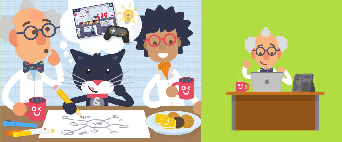 Image Showing Characters Planning Pre-Event Engagement Campaign