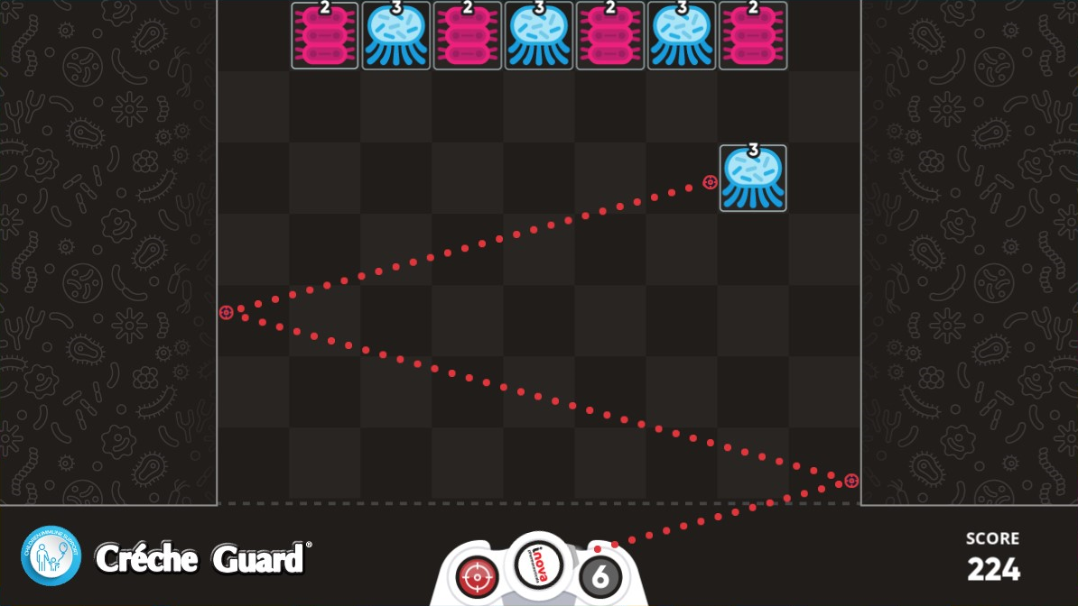 Social Fuel Bug Basher Game Aiming