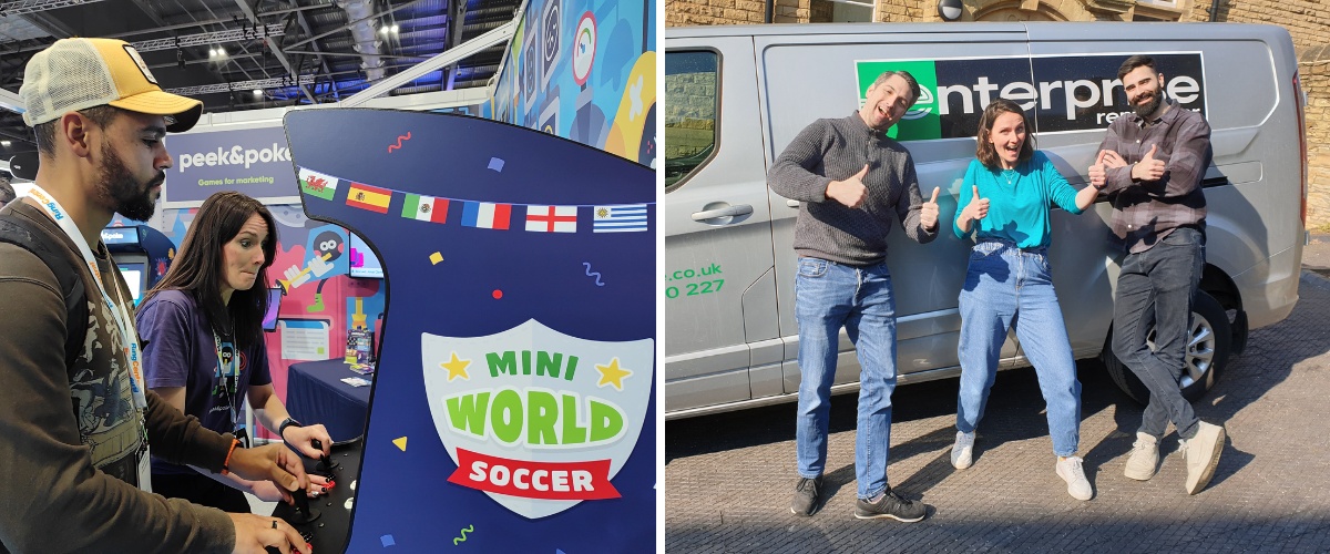 Peek & Poke Staff at Trade Shows