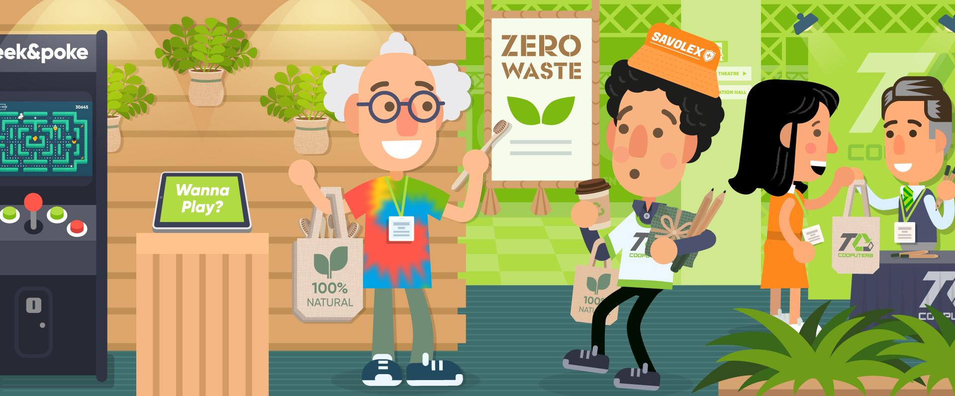 Eco-Friendly Trade Show Giveaways Header