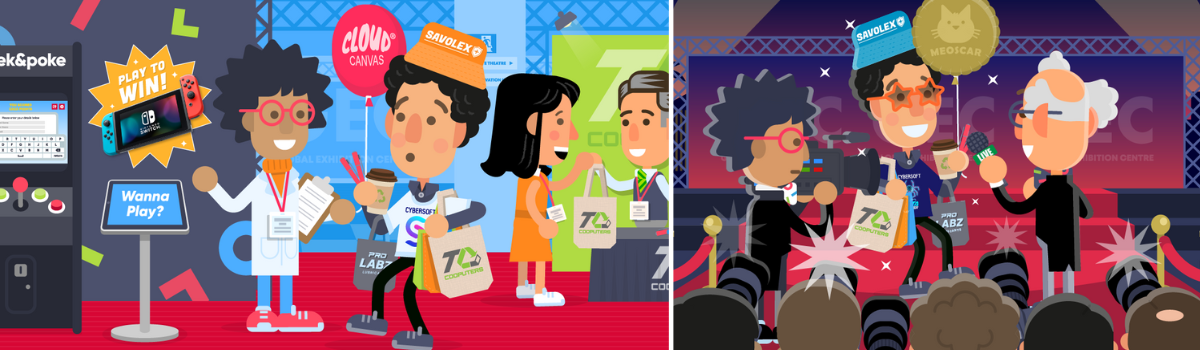 Trade Show Giveaways and Conference Swag Trends Header Images