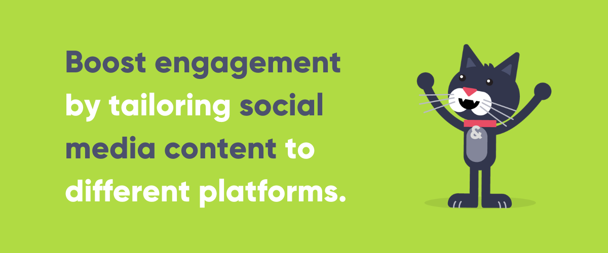 Text Image Highlighting a Consideration for Easter Social Media Posts 