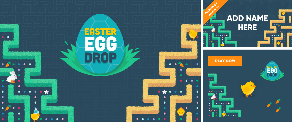 Example of PNG Marketing Assets Supplied with Easter Game