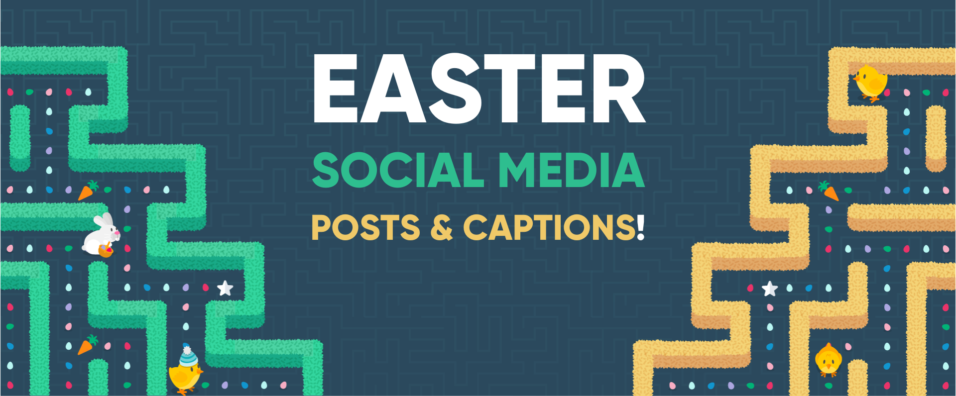 Easter Social Media Posts Blog Header