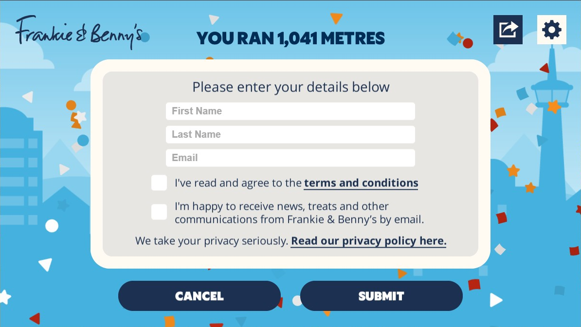 Frankie & Benny's Game Score Submission