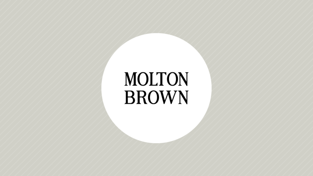 Molton Brown Logo UI Transition Screen