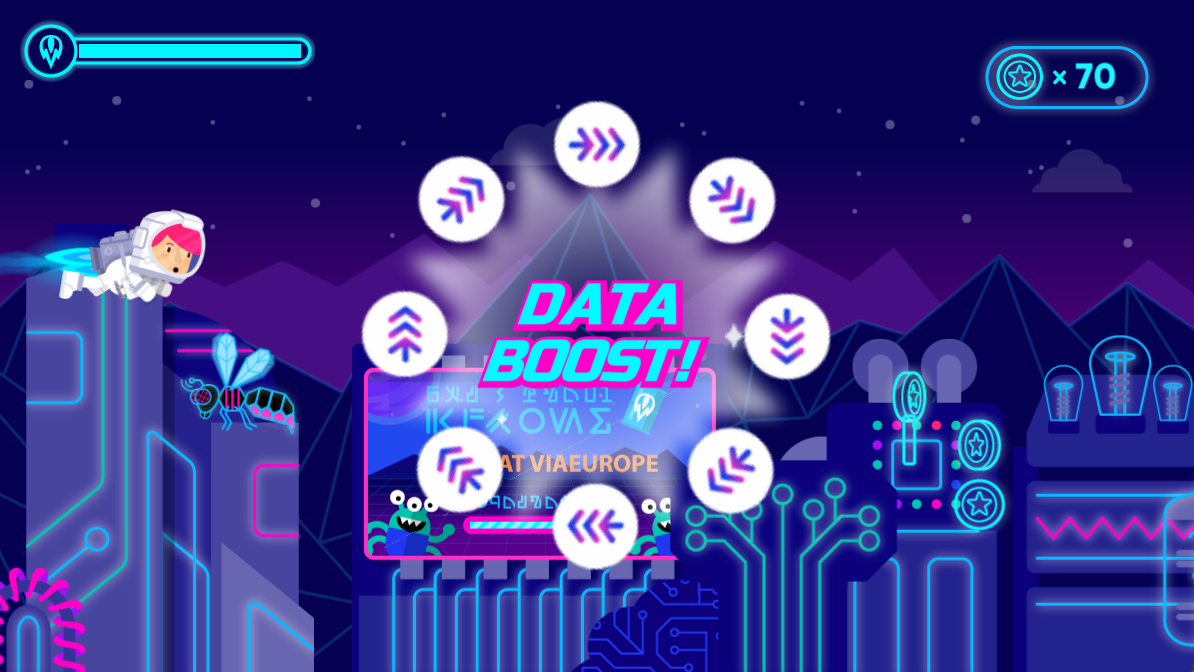 ViaEurope Trade Show Game Data Boost